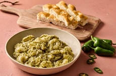 Jalapeño-Infused Pesto Pastas