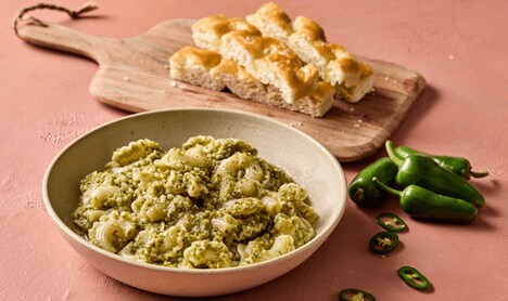 Jalape&ntilde;o-Infused Pesto Pastas