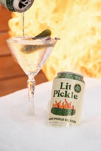 Briny Pickle Hard Seltzers Image 1