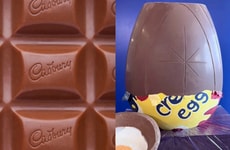Large Cream Chocolate Eggs