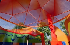 Curvaceous Artful Play Pavilions