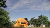 Curvaceous Artful Play Pavilions Image 3