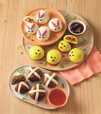 Savory Easter Buns