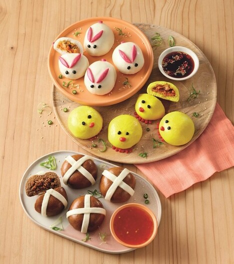 Savory Easter Buns