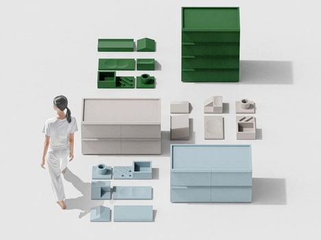 Apartment-Inspired Drawer Concepts
