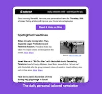 Personalized News Briefing