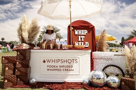 Alcoholic Whipped Cream Activations
