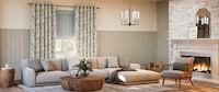 English Country-Style Window Treatments