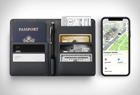 Trackable Travel Wallets