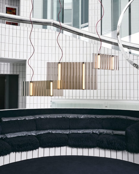 Theatrical Curtain-Inspired Lamps