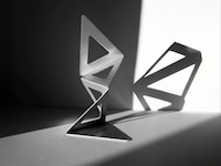 Sculptural Geometric Desk Organizers Image 3