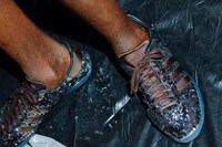 Sequin-Adorned Vibrant Footwear Image 5