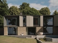 Stone Plinth-Grounded Modern Homes Image 2
