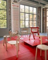 Intertwined Wooden Chair Designs Image 1