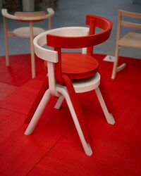 Intertwined Wooden Chair Designs Image 3