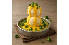 Cheesy Stacked Veggie Dishes