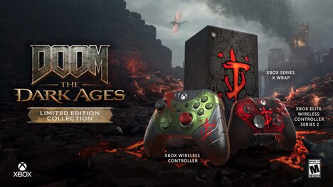 Demonic Game-Themed Xbox Controllers