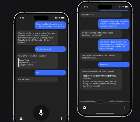 Voice-Activated AI Integration