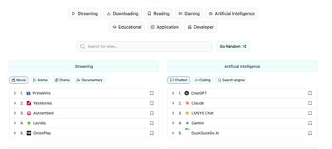 Comprehensive Website Directories