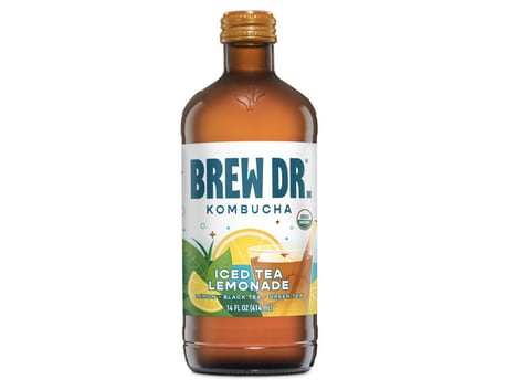Iced Tea Lemonade Kombuchas