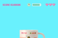 Retro Pixelated Cafe Collections