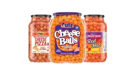 Spicy-Sweet Puffed Cheese Snacks