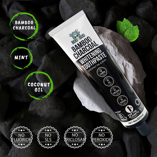 Eco-Conscious Charcoal Toothpastes Image 2
