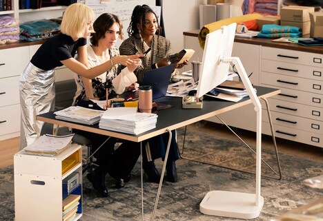 Moveable Freestanding PC Monitors
