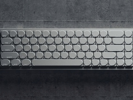 Metallic Brutalist Keyboards