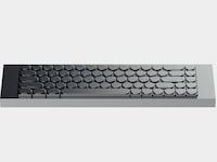 Metallic Brutalist Keyboards Image 2