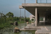 Indian Spiritual Hub Buildings Image 3
