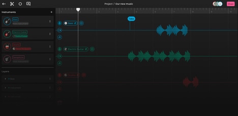 Real-Time Music Collaboration