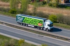 Solar-Powered Refrigerated Shipping Trucks