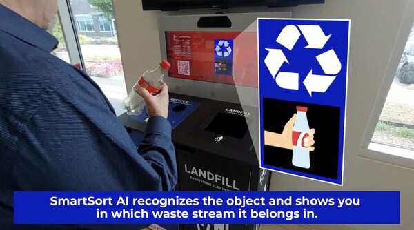 AI-Enabled Recycling Bins