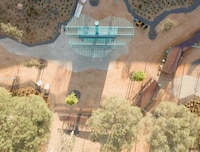 Public Sculptural Pergola Barbecues Image 4
