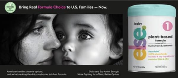 Plant-Based Infant Formula Campaigns