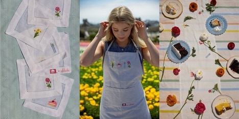 Embroidered Limited-Edition Cotton Tableware