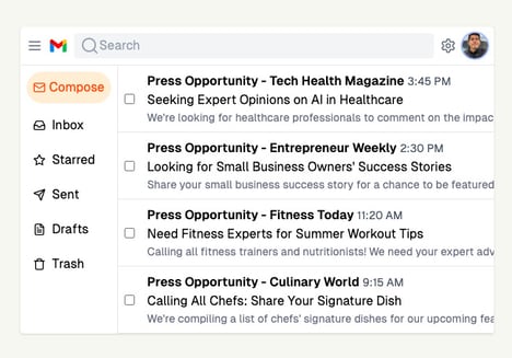 Press Opportunity Finders