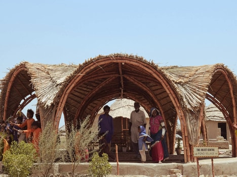 Vaulted Bamboo Pavilions