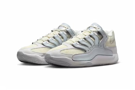 Silver-Tinged Lifestyle Sneakers