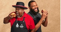 Grill Master Comedian Sandwiches
