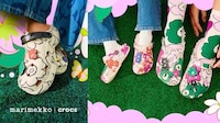 Joyfully Patterned Collaborative Footwear Image 4