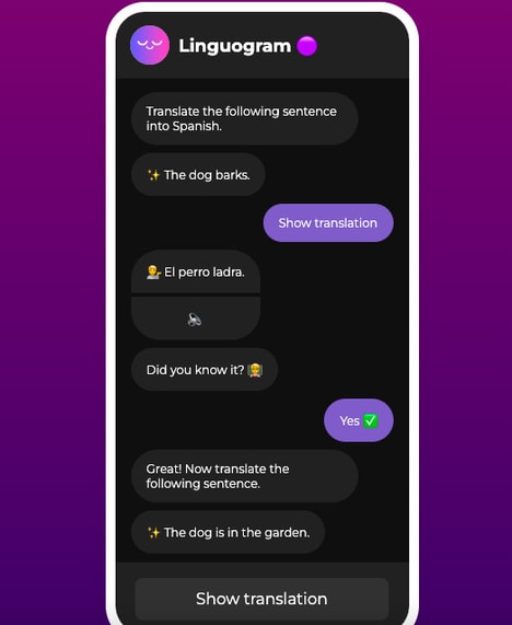 Conversational Learning Apps