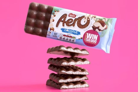 Airy Coconut-Infused Chocolate Bars