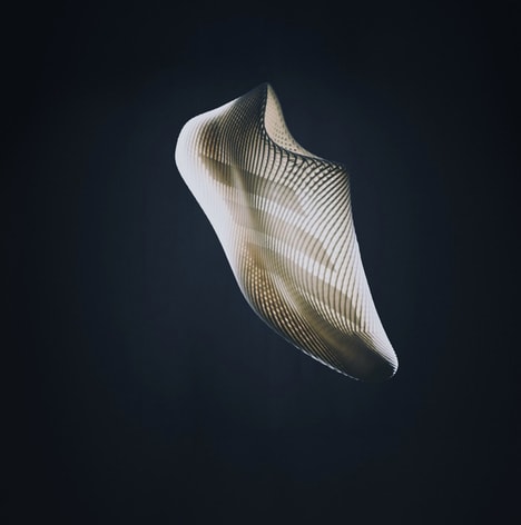 Futuristic Slip-On Shoes
