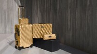 Exclusive Gold-Hued Luggage Collections Image 1