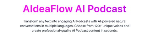 AI-Powered Podcast Creation