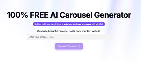 Carousel Creation Tools
