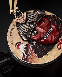 Samurai-Inspired Intricate Timepieces Image 2