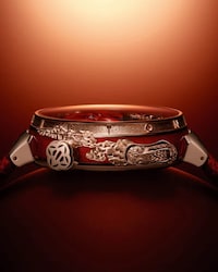 Samurai-Inspired Intricate Timepieces Image 3